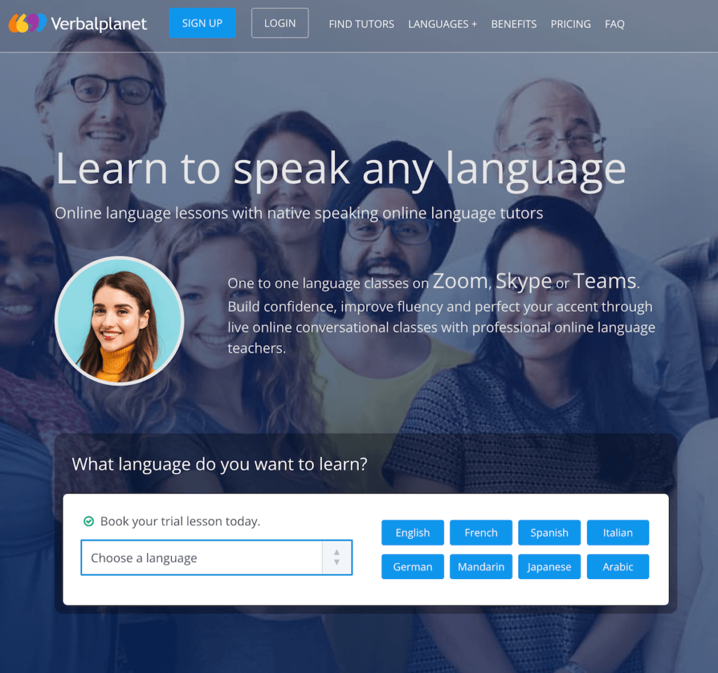 Hire French tutors on Verbalplanet
