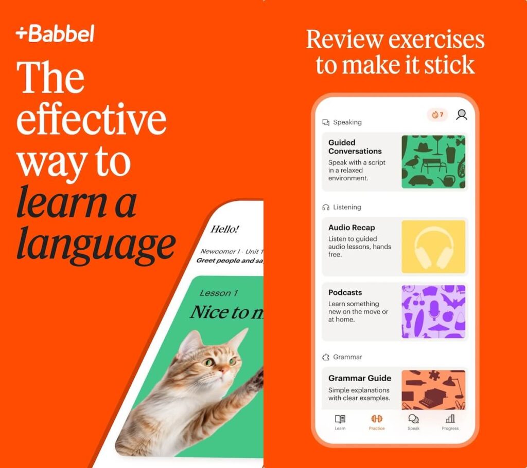 Learn Portuguese on Babbel