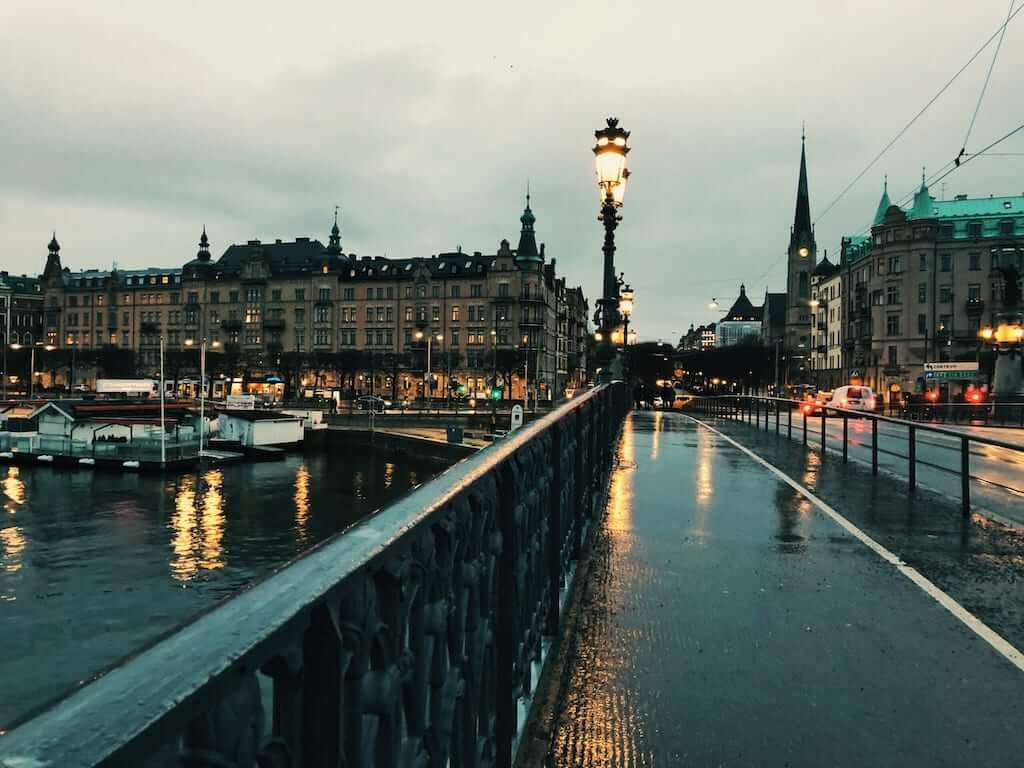 Rainy in Stockholm