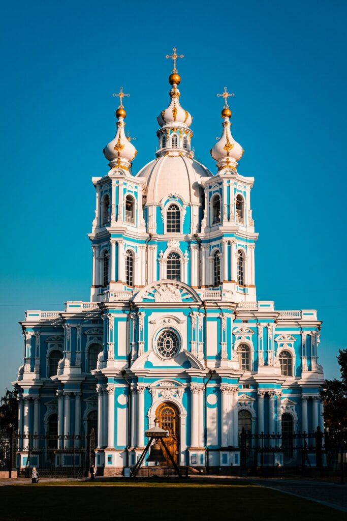 Orthodox church in Saint Petersburg, Russia