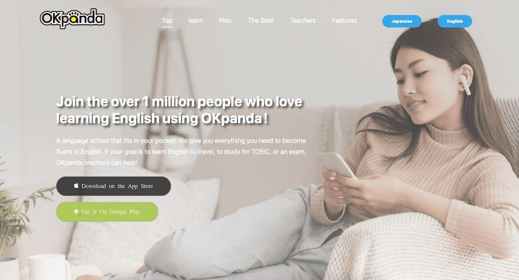 Learn English on OKpanda