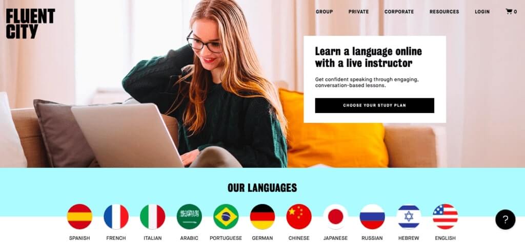 Learn Portuguese on Fluent City
