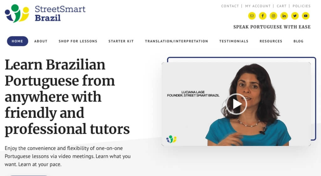 Street Smart Brazil tutor