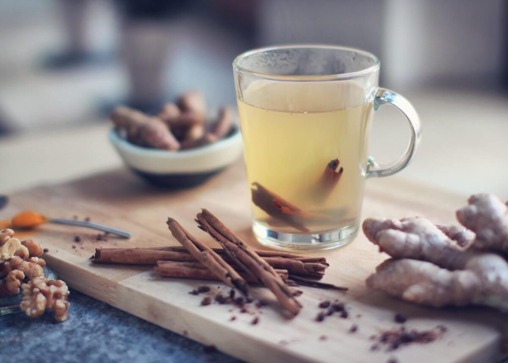 Cinnamon drink to demonstrate På kanelen