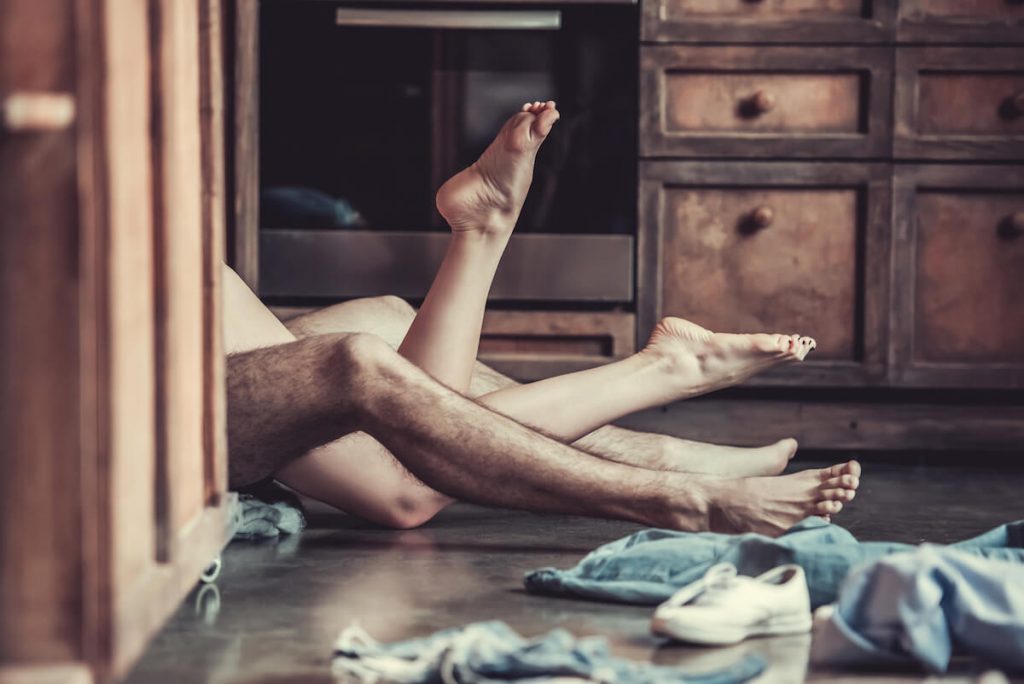 Legs to demonstrate S’envoyer en l’air