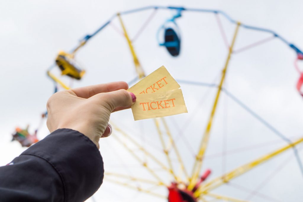 Tickets to demonstrate Avoir un ticket avec
