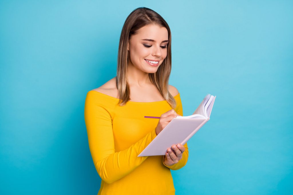 Reflect and write on notepad