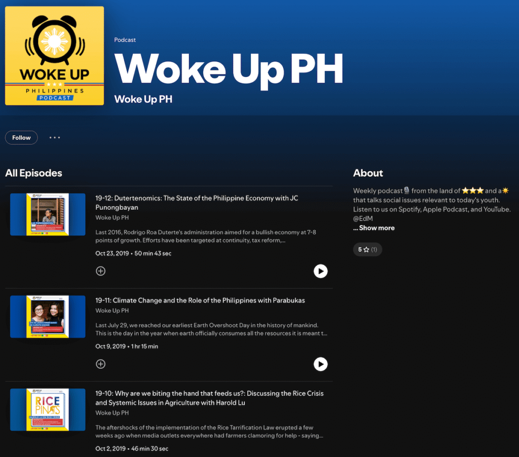 Learn Filipino with the Woke Up PH podcast