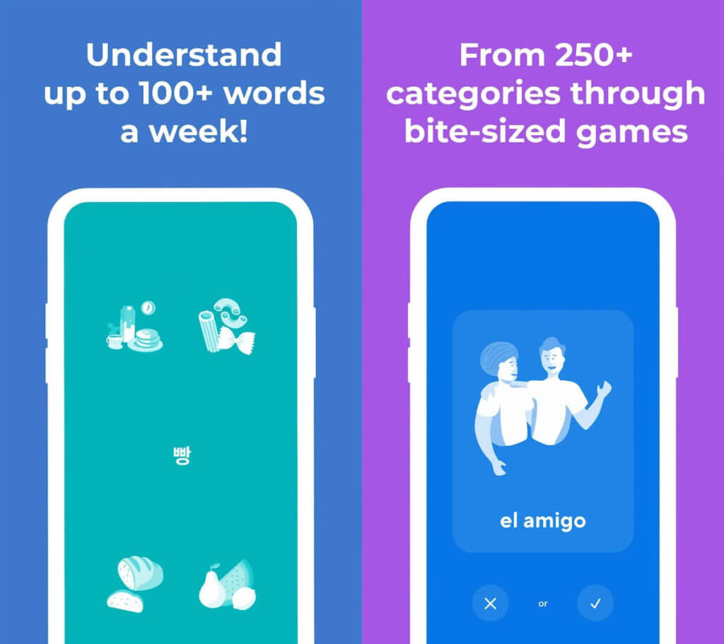 Drops is a great Duolingo alternative