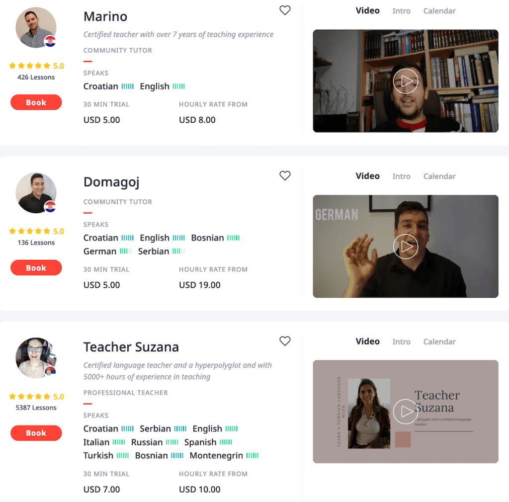 Learn Croatian with italki tutors