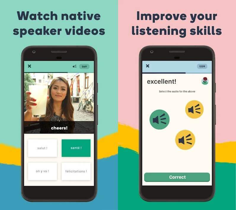 Memrise app is a good Duolingo alternative