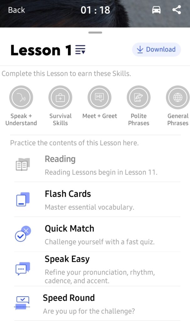 Pimsleur materials