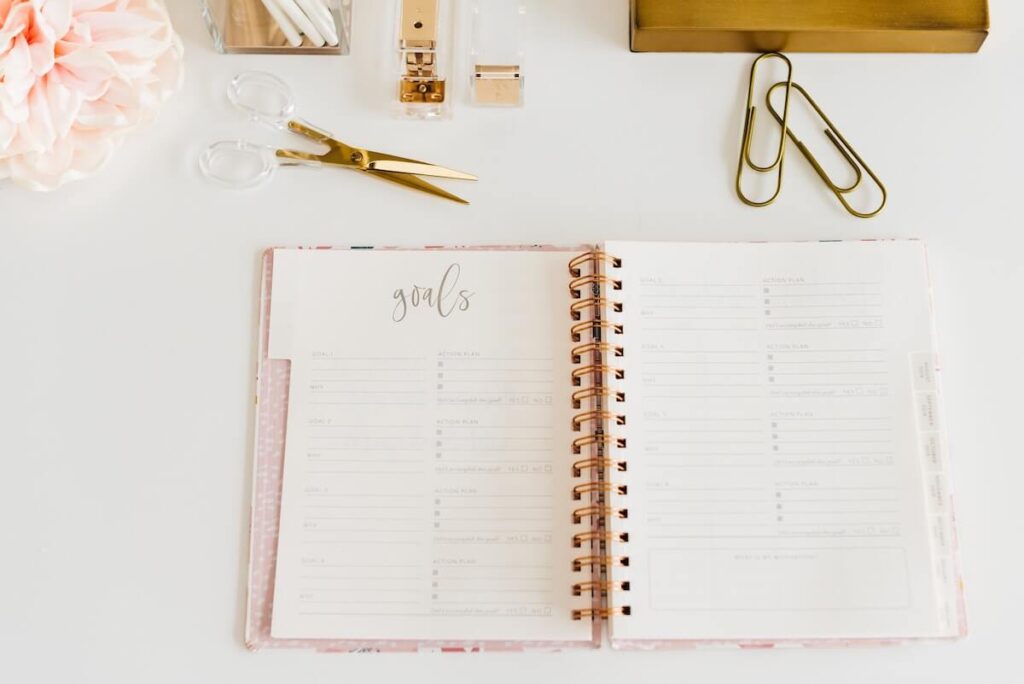 Goal-setting journal