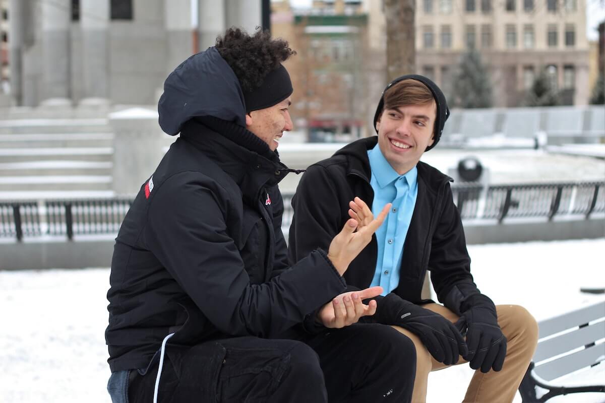 Language buddy to speak with