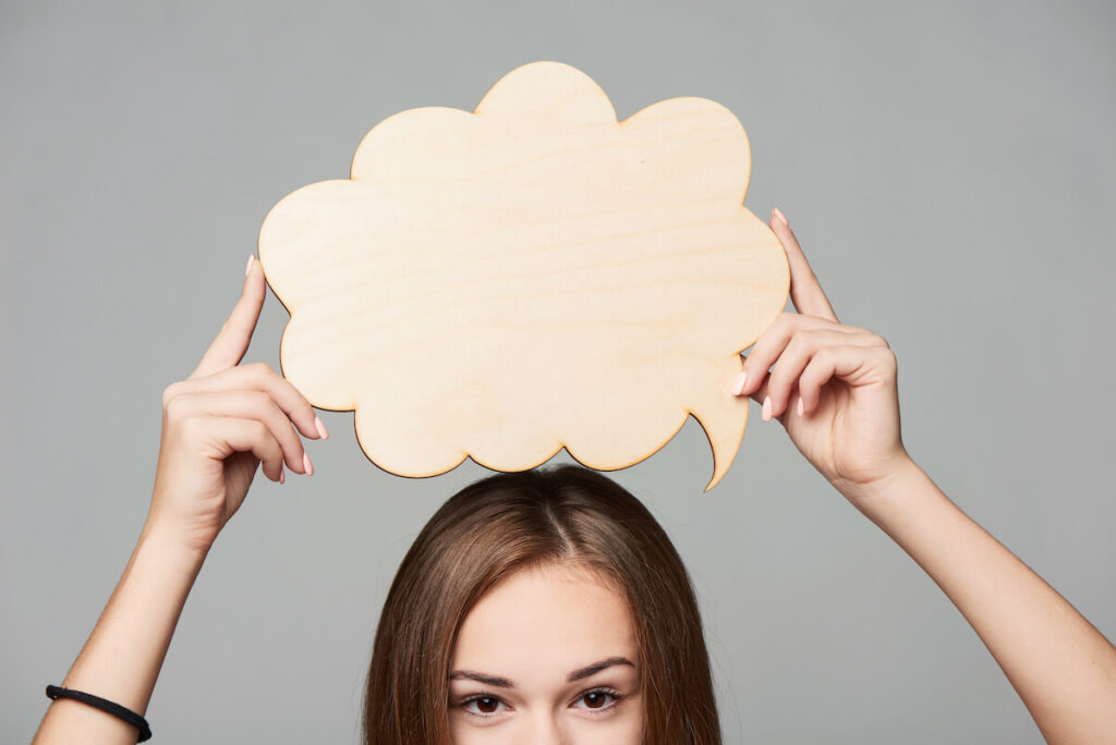 Thinking in a language