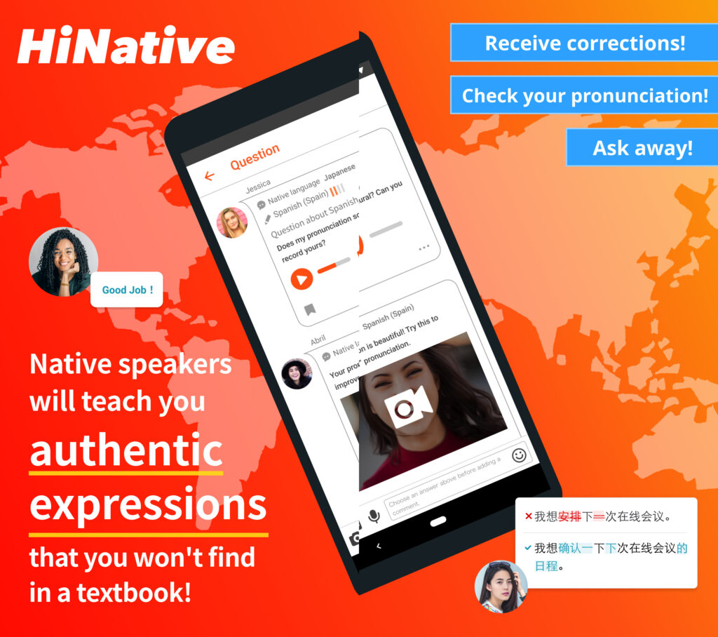 HiNative app