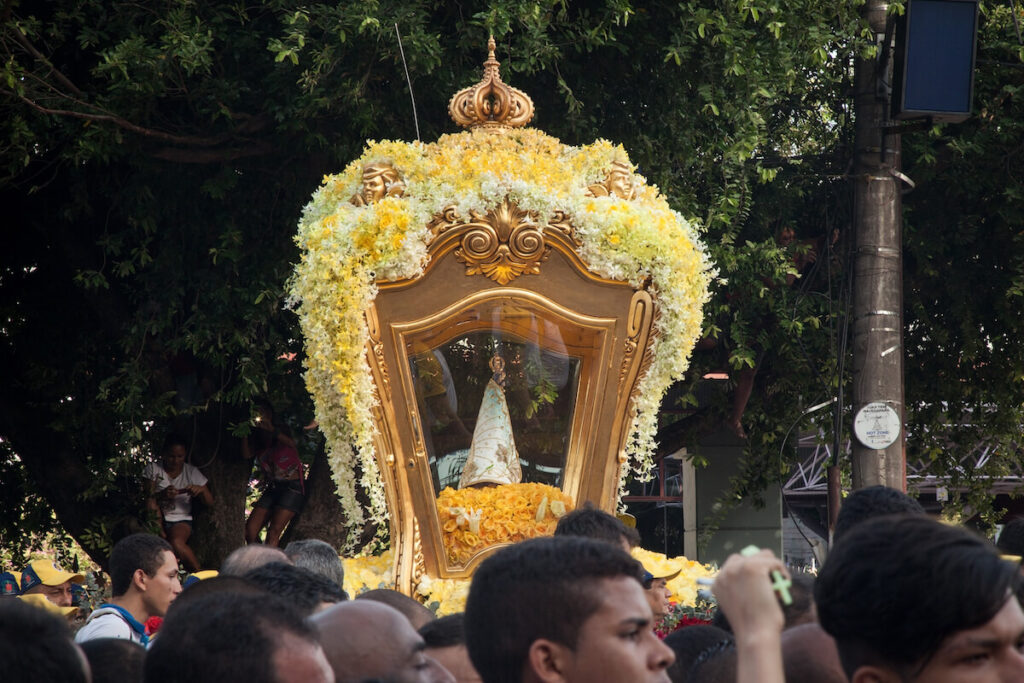 The Saint Nazareth procession in Belem