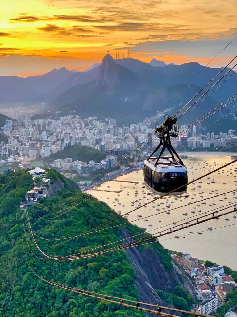 Aerial view of Rio de Janeiro