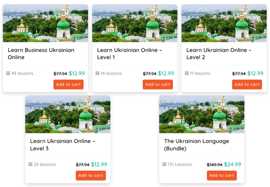 Learn Ukrainian on Cudoo