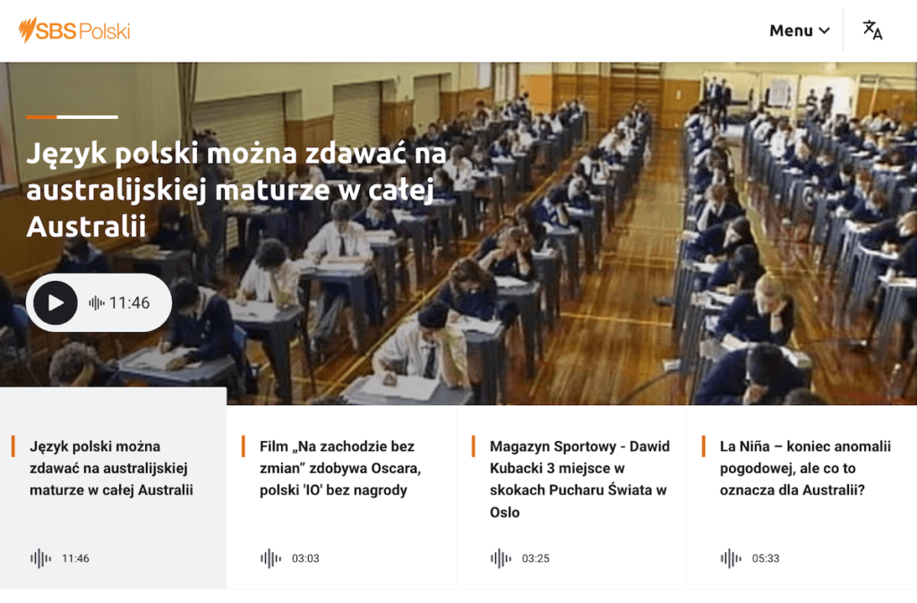 SBS Polski podcast