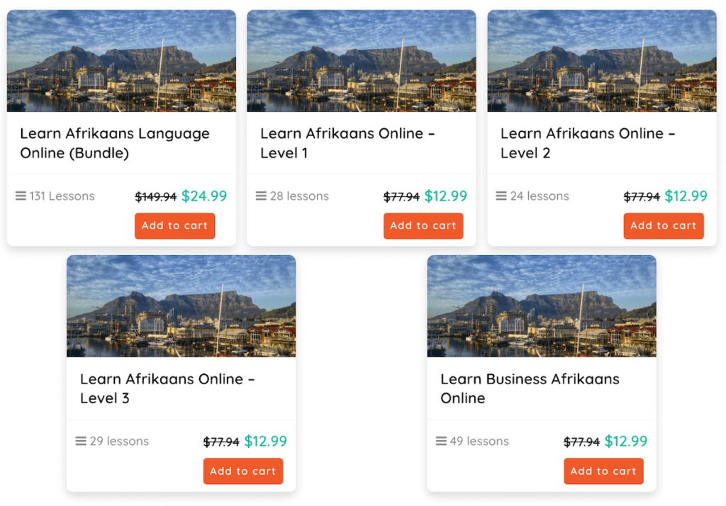Learn Afrikaans on Cudoo