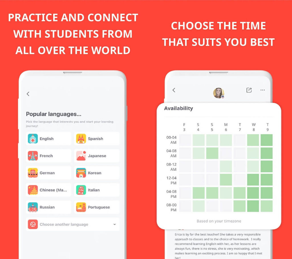 Italki is one of the best sites to find Italian tutors online