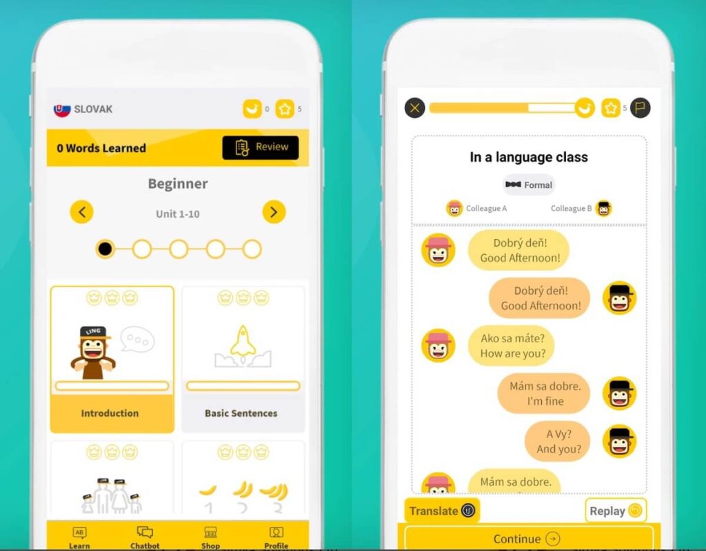 Learn Slovak on Ling