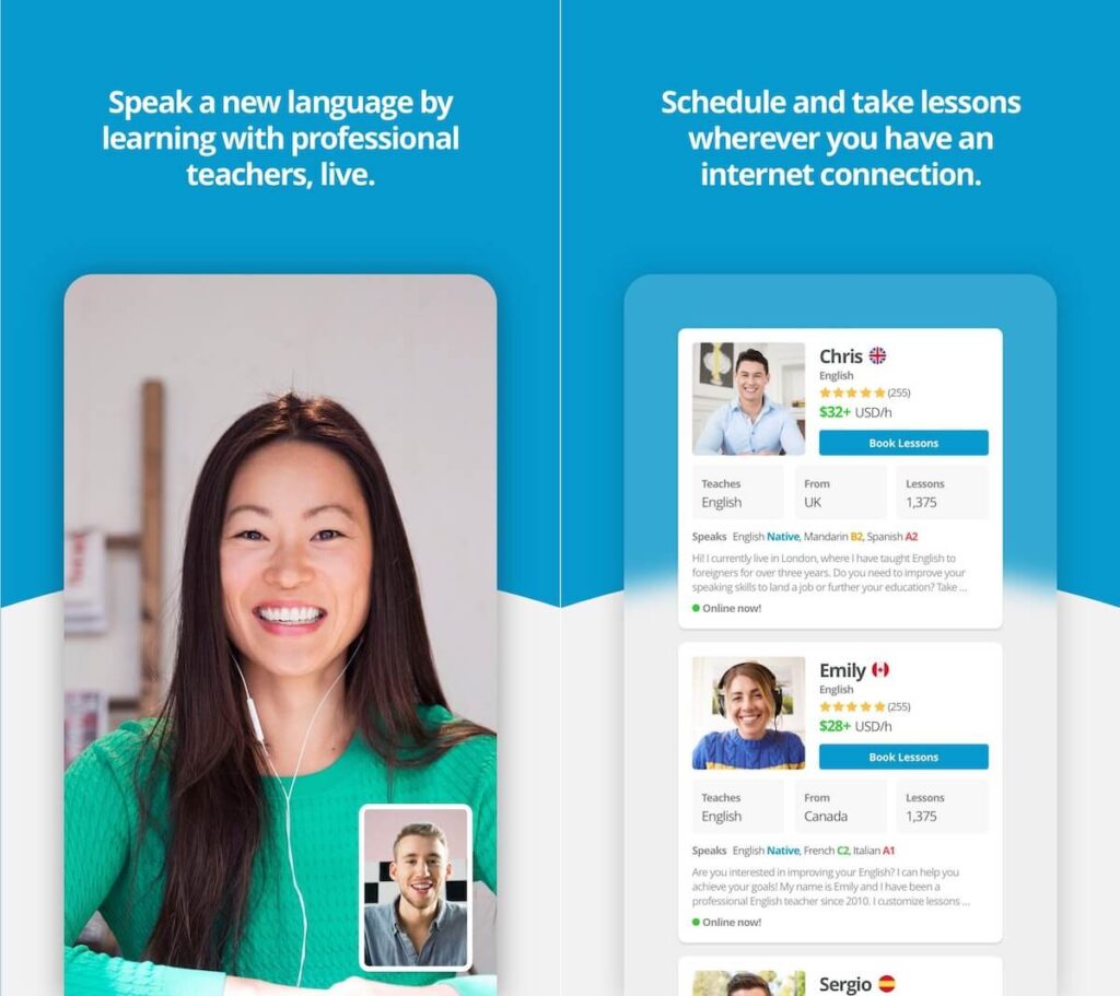 Hire Italian tutors on Verbling