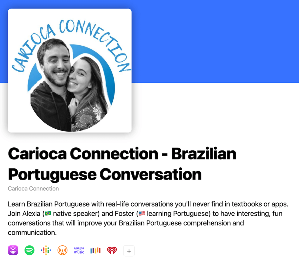 Learn Portuguese on Carioca Connection
