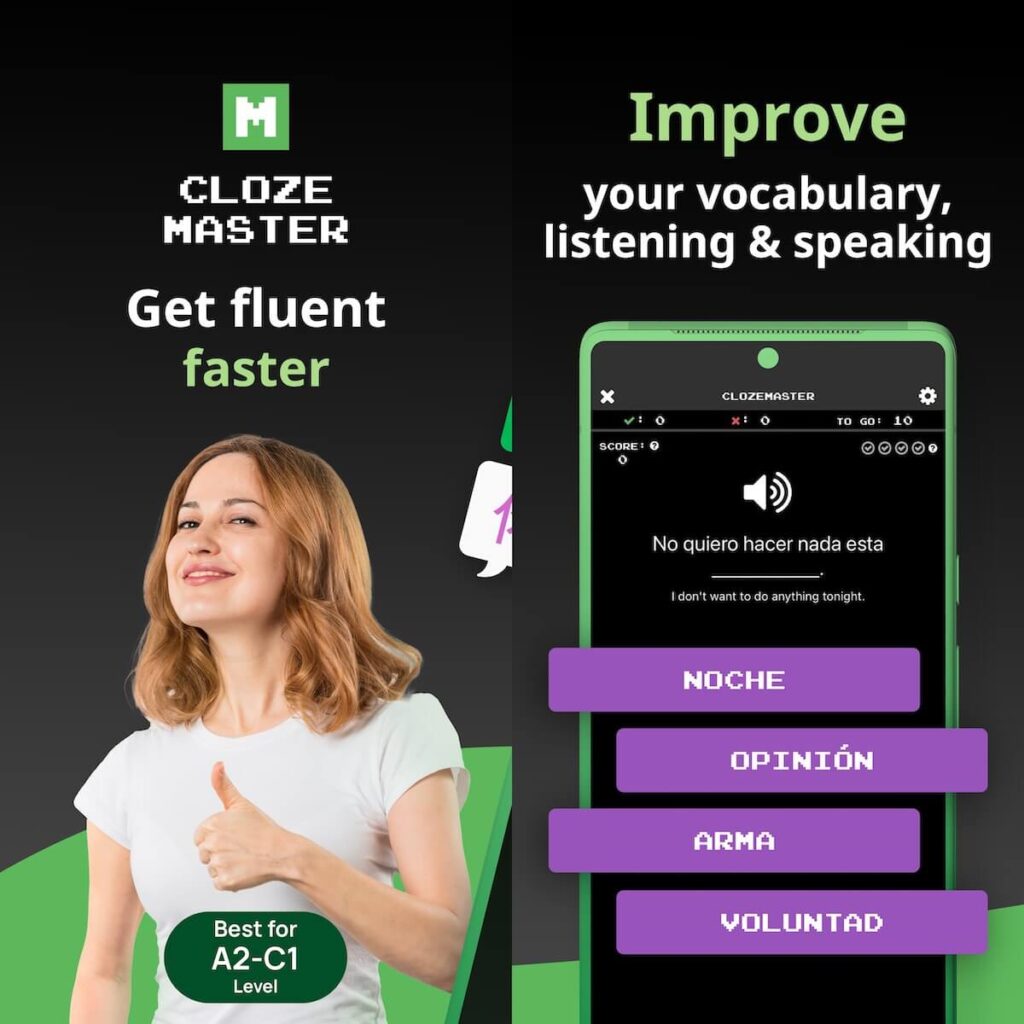 Learn Latvian on CLozemaster