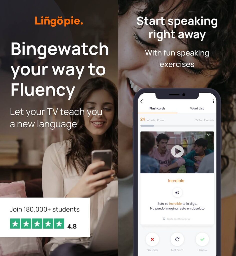 Learn Portuguese on Lingopie