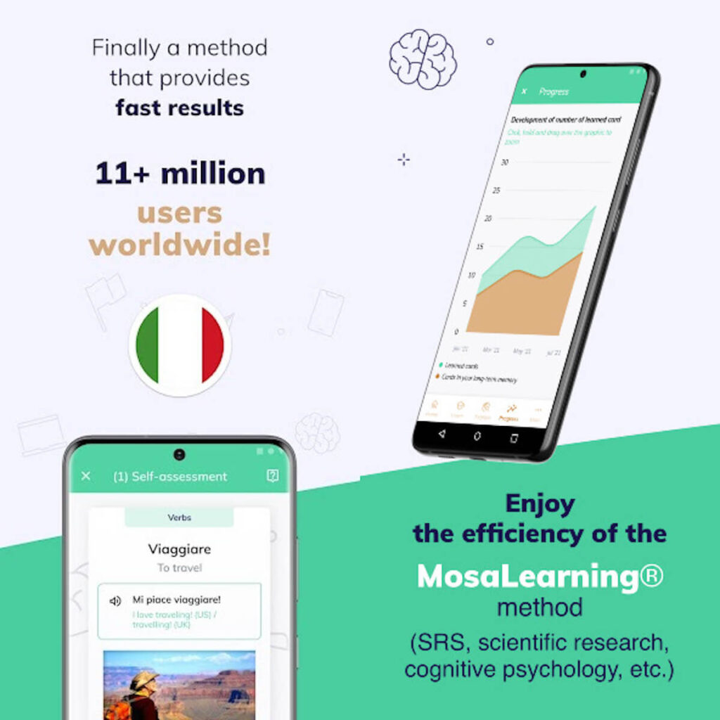 MosaLingua Italian course