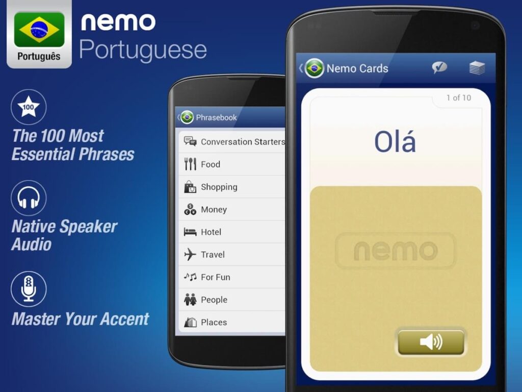 Learn Portuguese on Nemo