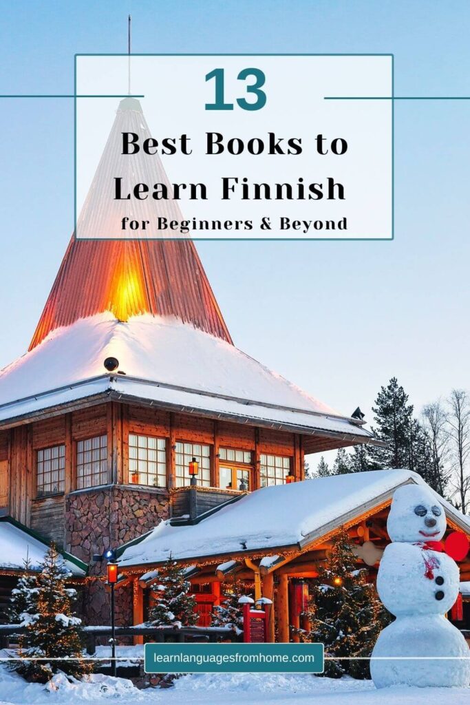 books to learn finnish pinterest image