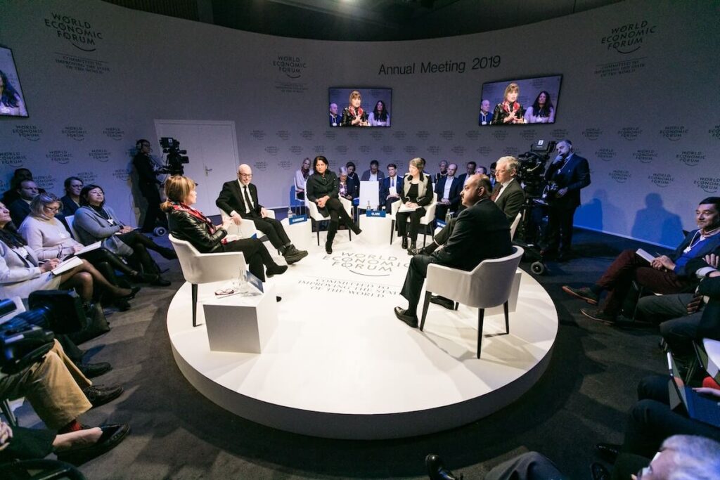 world economic forum panel