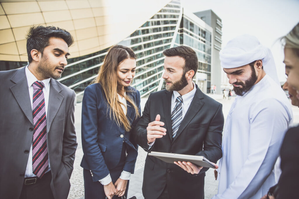 five person informal meeting
