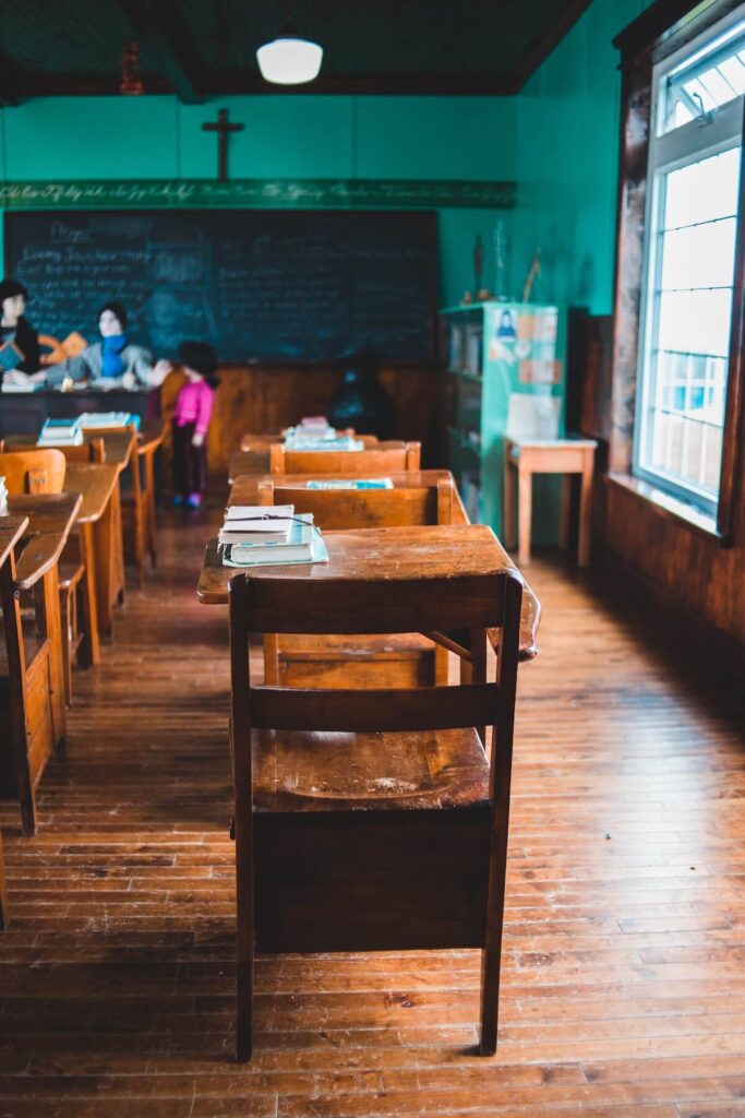 Spanish classroom