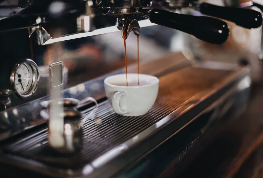 serving italian espresso