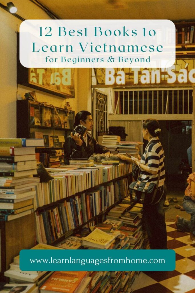 books to learn vietnamese - Pinterest image