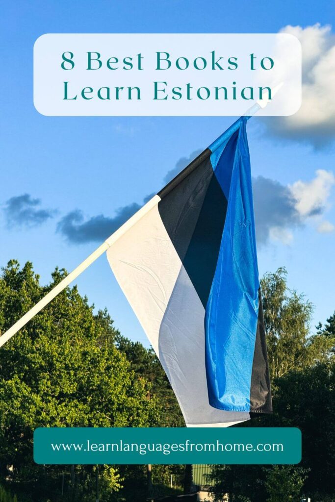 books to learn estonian - pinterest image