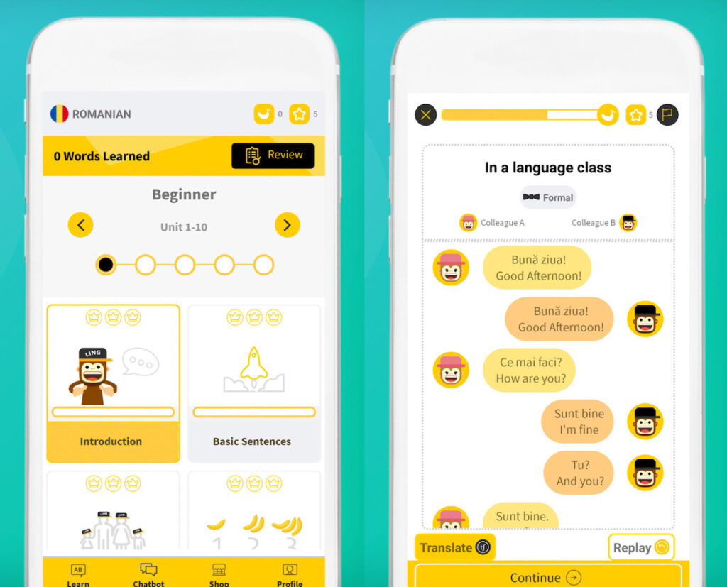 Learn Romanian on Ling