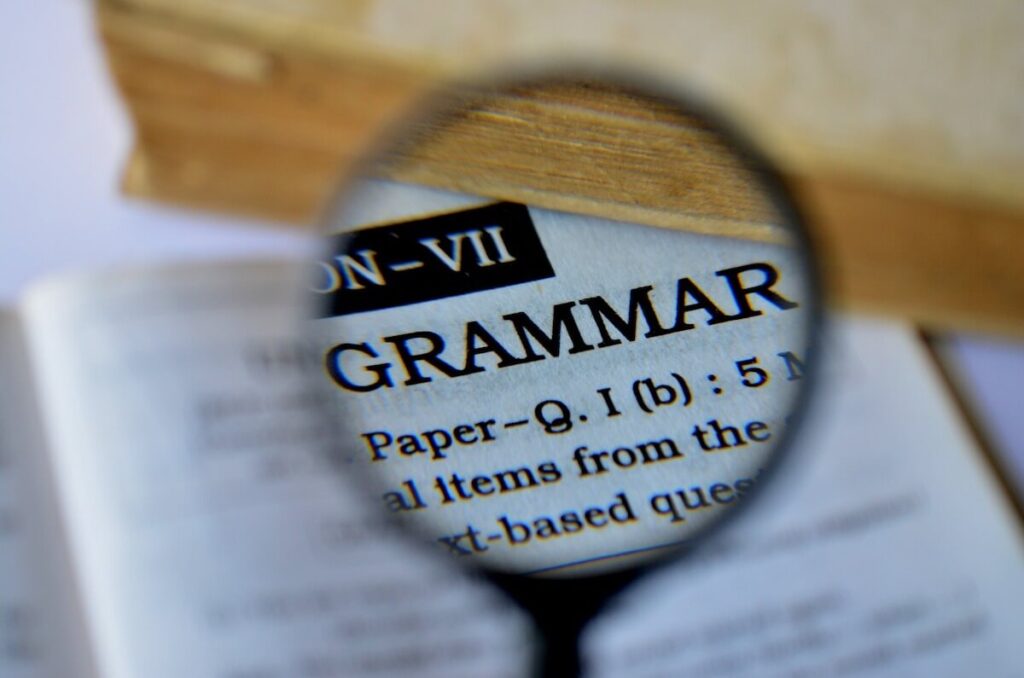 Word grammar under magnifying glass