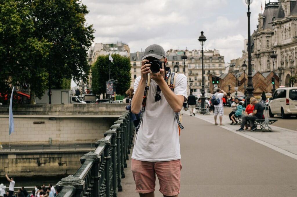 Tourist in Paris