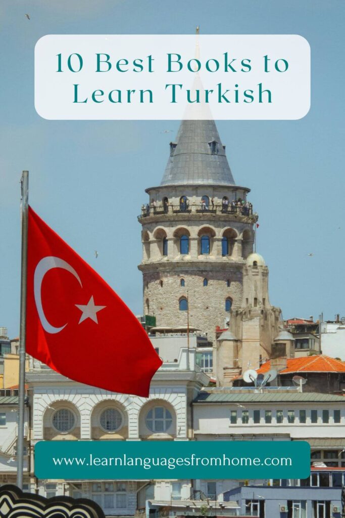 books to learn turkish pinterest image