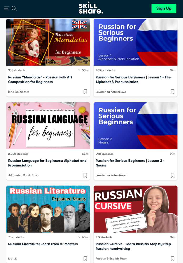 13 Best Russian Courses Online for 2025 - Learn Languages From Home