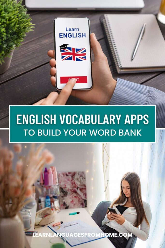 english vocabulary apps pinterest image