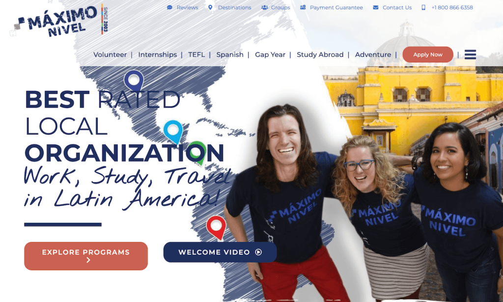 Sign up for online TEFL courses on Maximo Nivel