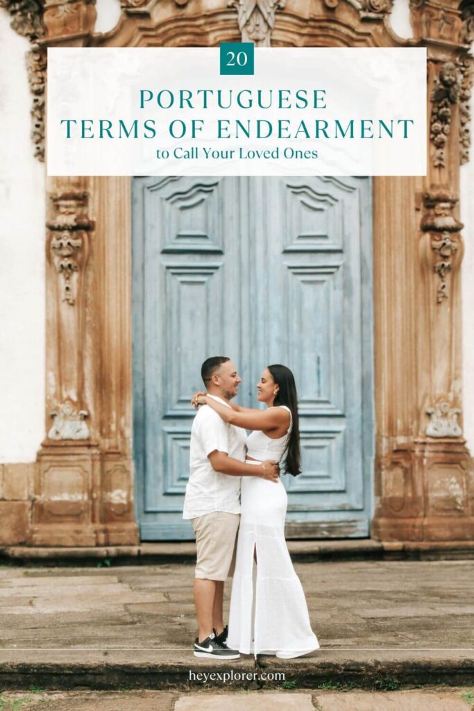 portuguese terms of endearment pinterest image