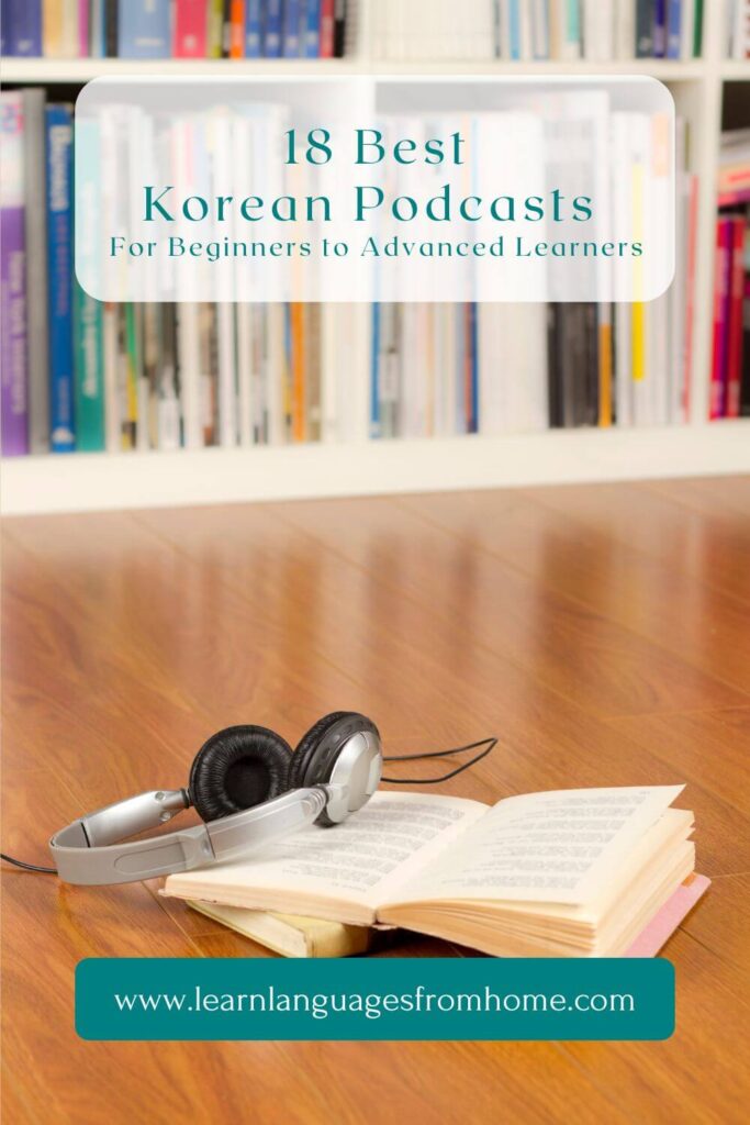 korean podcasts pinterest image