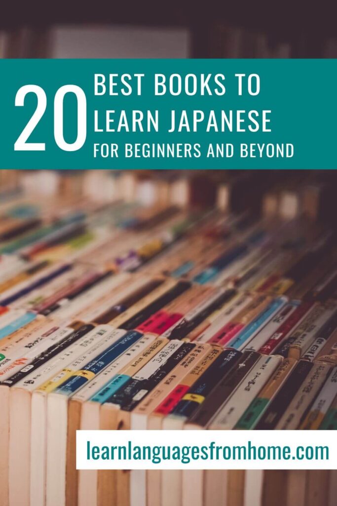 books to learn japanese pinterest image